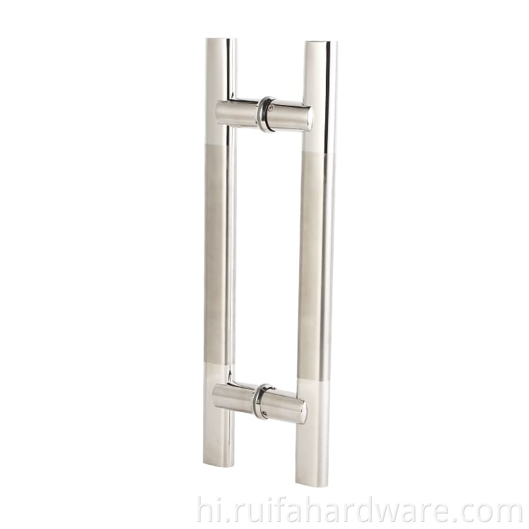 स्टेनलेस स्टील ग्लास डोर पुल हैंडल (5) Stainless Steel Glass Door Pull Handles (5)